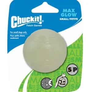 Chuckit Max Glow Bal Glow in the Dark Small 5x5x5 cm