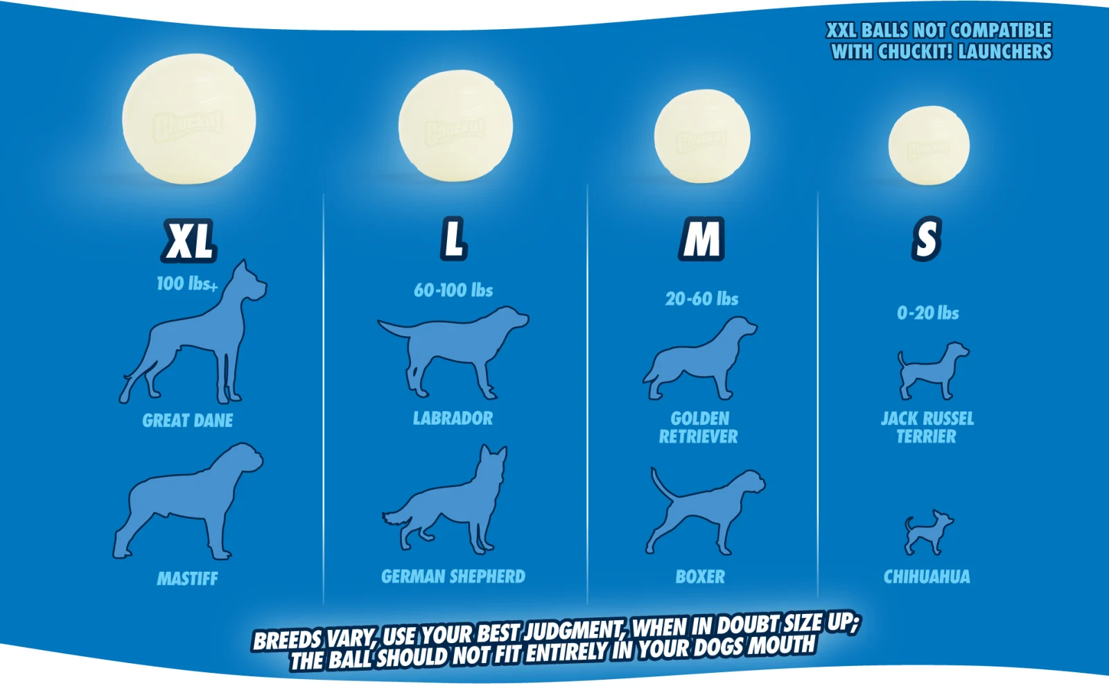 Chuckit! Max Glow Ultra Squeaker Ball M - Image 2