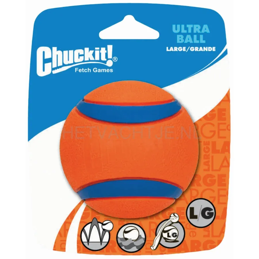 CHUCKIT! - Ultra Ball Oranje/Large