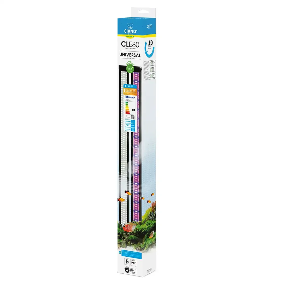 Ciano led emotions CLE 80 77,9×6,8x2cm zwart