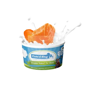 Cold&dog IJs Yoghurt Zalm en Wortel 90 ml