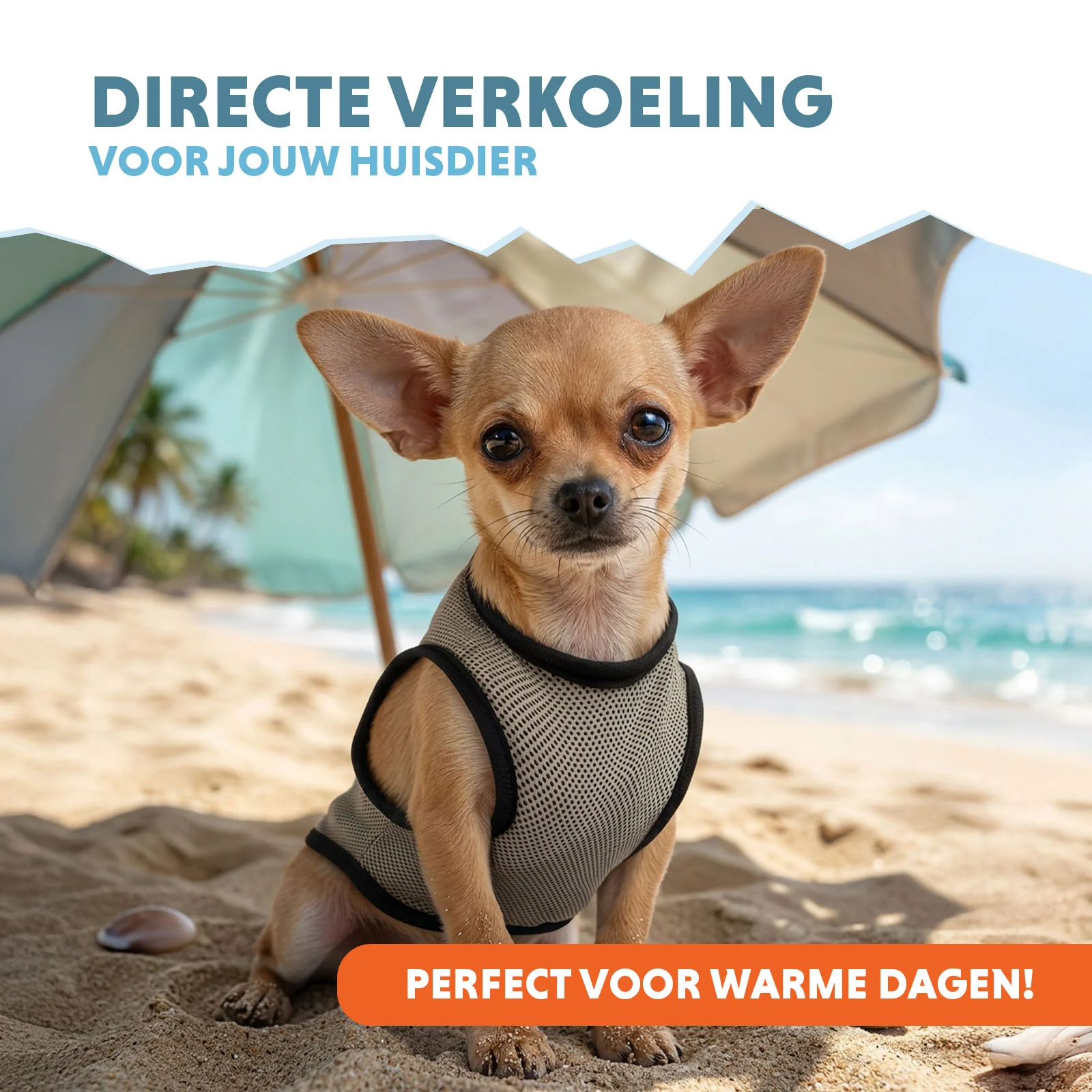 Coolpets Cooling Vest XS (back size 20 cm) - Image 2