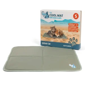 Coolpets Gel Cooling Mat Olijfgroen S