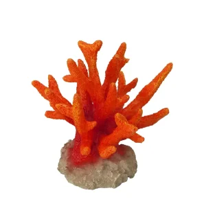 Coraal seriatopora 8,5×8,5x9CM oranje