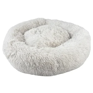 Cozy donut bed M – 50x50x16cm grijs