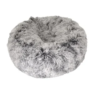 Croci Hondenmand Donut Bicolor 100x100x25 cm - Zwart