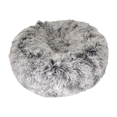 Croci Hondenmand Donut Bicolor 100x100x25 cm - Zwart