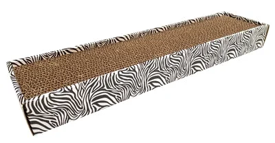 Croci Krabplank Homedecor Dierenprint Zebra 48x12,5x5 cm - Print