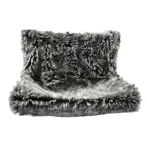 Croci Radiatorhangmat Gemeleerd Zwart 47X30X25 cm