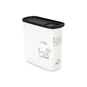 Curver Dis - Hond - Voercontainer - 35 l - Wit Grijs