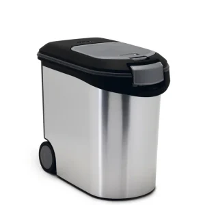 Curver Hond - Voercontainer - 35 l - Zilver