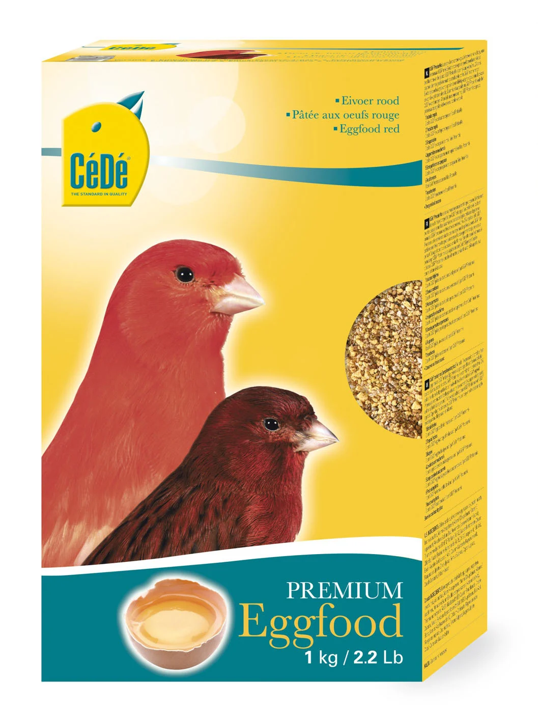 C茅D茅 Eivoer Rood - Vogelvoer - 1 Kilogram