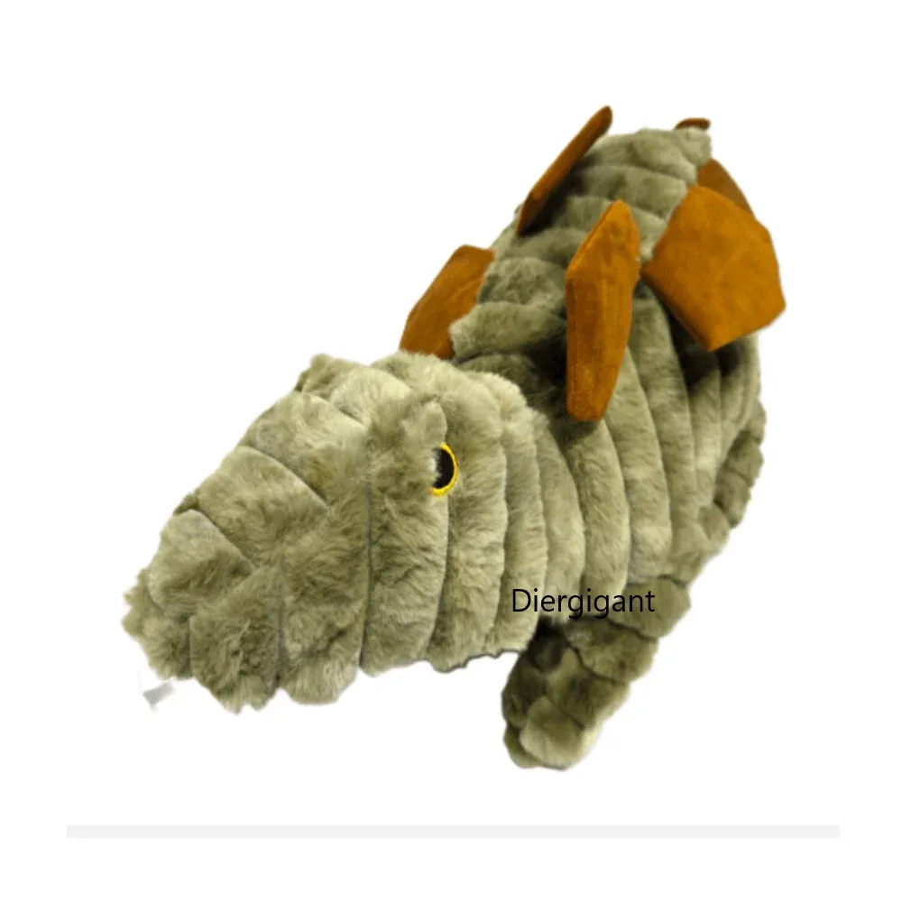 De Boon - Stegosaurus - Hondenspeelgoed - Corduroy Pluche - 90cm - Image 2