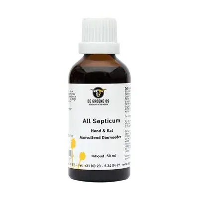 De Groene Os All Septicum Hond / Kat 50 Ml