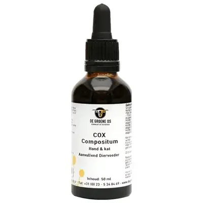 De Groene Os Cox Compositum Hond / Kat 50 Ml