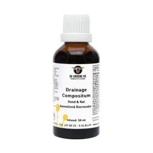 De Groene Os Drainage Compositum Hond Kat - 50 ml