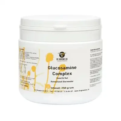 De Groene Os Glucosamine Complex Hond / Kat 250 Gr