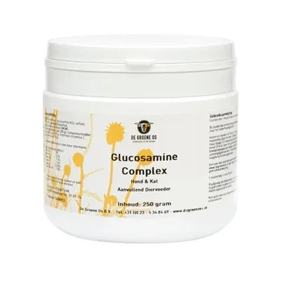 De Groene Os Glucosamine Complex Hond Kat - 250 gr