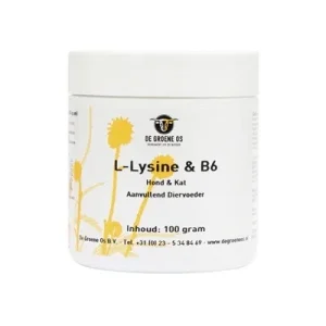 De Groene Os Lysine B6 Hond Kat - 100 gr