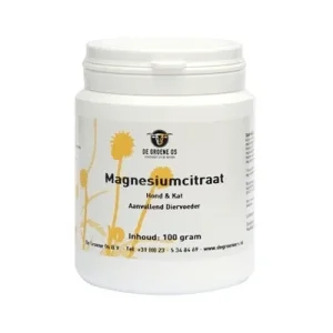 De Groene Os Magnesiumcitraat Hond Kat - 100 gr