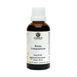 De Groene Os Relax Compositum Hond Kat - 50 ml