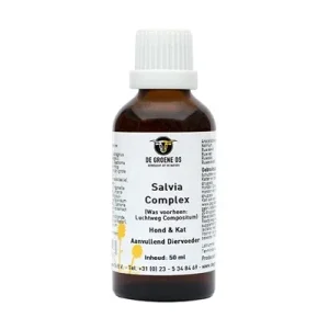 De Groene Os Salvia Complex Hond Kat - 50 ml