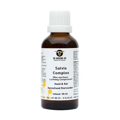 De Groene Os Salvia Complex Hond Kat - 50 ml
