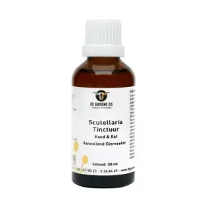 De Groene Os Scutellaria Tinctuur Hond / Kat 50 Ml