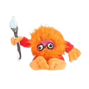 De Smurfen knuffelspeeltje Mamapoot 24x11x18cm oranje