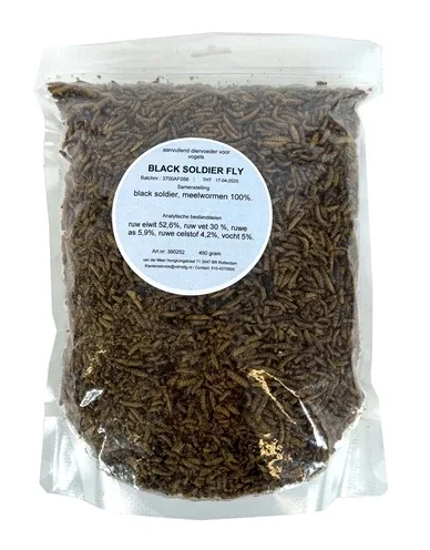 De Vries Meelworm Soldier Fly - 450 gr - Image 2