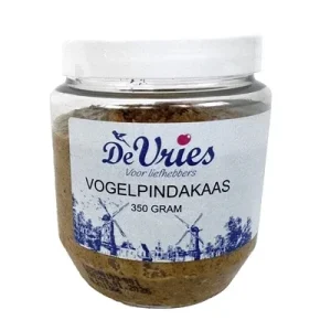 De Vries Vogelpindakaas - 350 gr