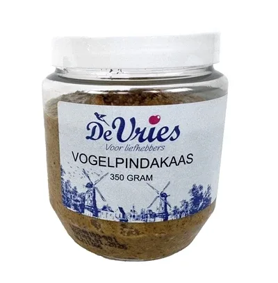 De Vries Vogelpindakaas - 350 gr