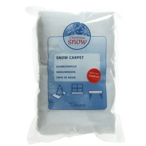 Decoris - Sneeuwdeken - Wit - 10x80x120 cm