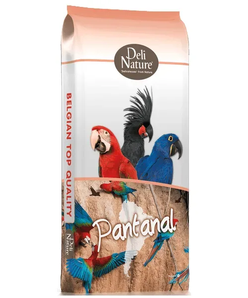 Deli Nature 23 Papegaaien Pantanal (hoog aandeel noten (12%)