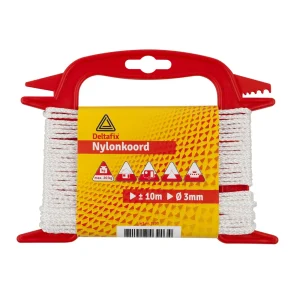 Deltafix 6mm x 10m - Nylon touw op haspel - 0.6 cm