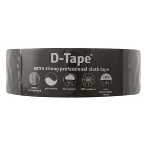 Deltafix D-tape Permanent 50mm 50m - Tape - 16x5x16 cm - Grijs - 50 cm
