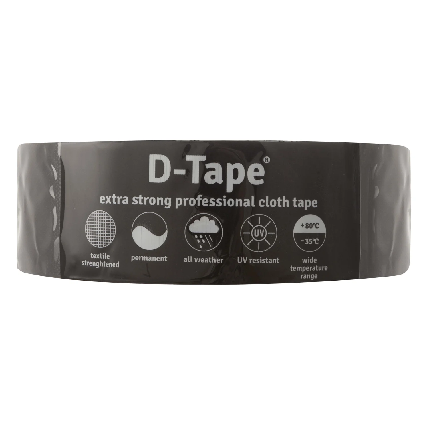 Deltafix D-tape Permanent 50mm 50m - Tape - 16x5x16 cm - Grijs - 50 cm