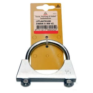 Deltafix m8 x 38mm - Uitlaadklem - Verzinkt - 3.8 cm