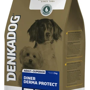 Denkadog Diner Derma Protect- Hondenvoer - 10 Kilogram - kip, rund
