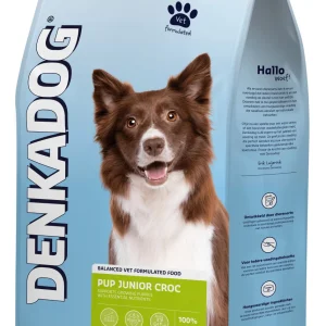 Denkadog Pup Junior Croc hondenvoer