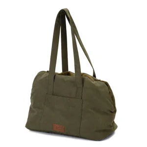 Designed by Lotte Bundu - Draagtas Hond - groen - 28x40x20 cm - Small