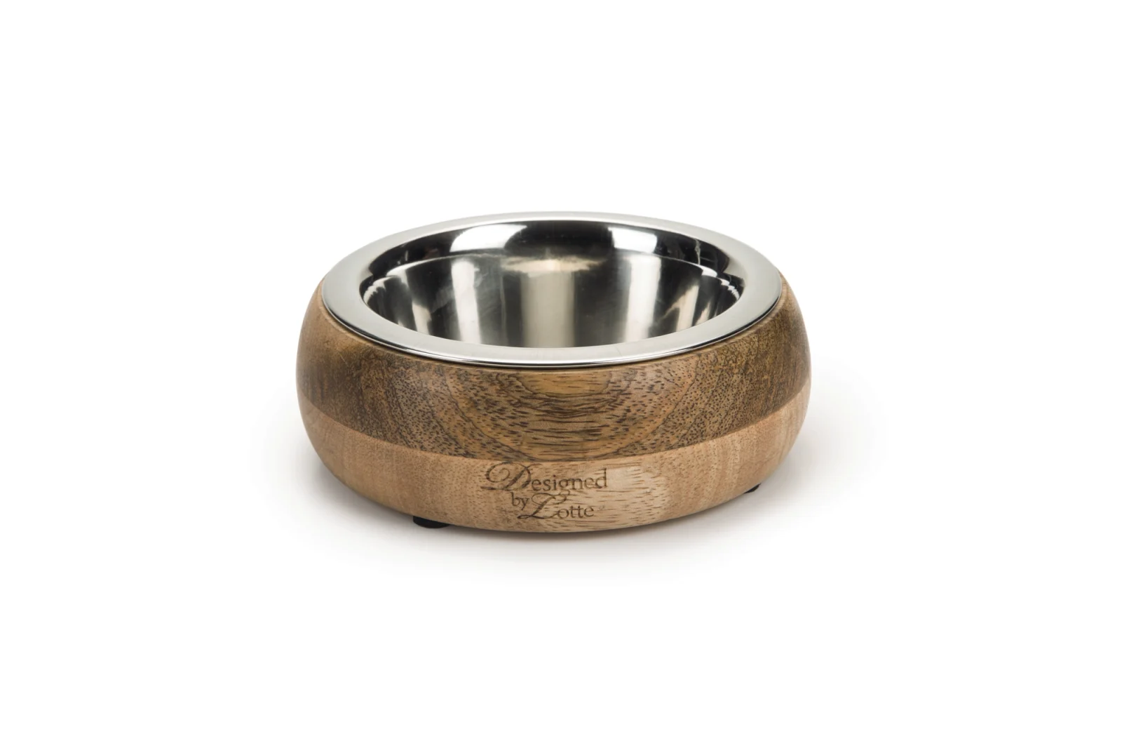 DESIGNED BY LOTTE Madira - Voer & Drinkbak - Bruin - 13.5 cm