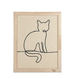 Designed by Lotte Sammy - Krabplank - Naturel - 52x50x2.7 cm