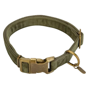 Designed by Lotte Velura Hondenhalsband Fluweel Groen