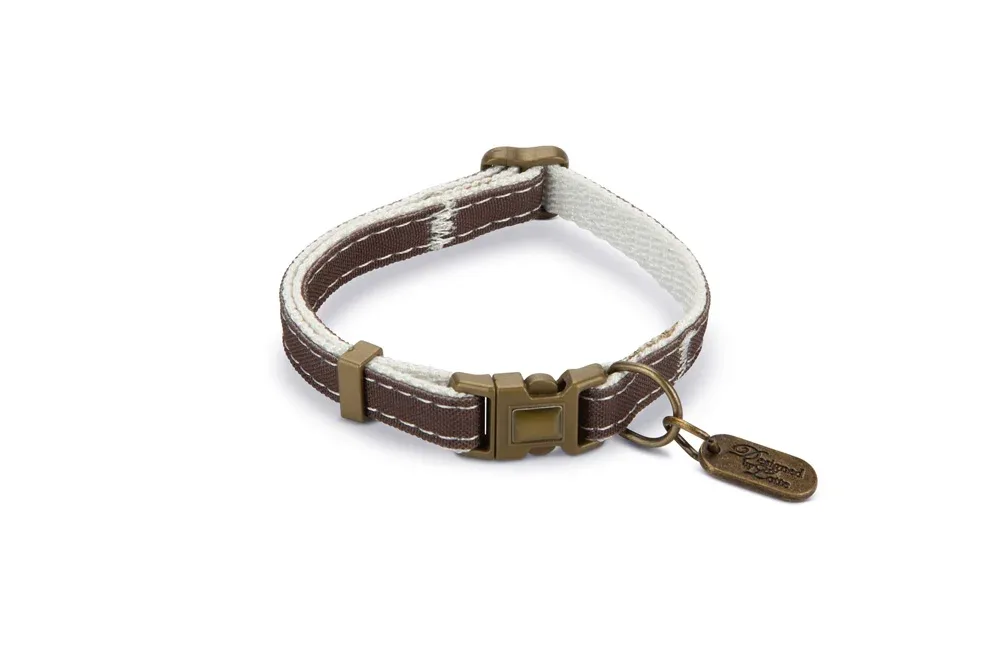 Designed by Lotte Virante - Kattenhalsbandje - Mint - 23 tot 30 cm