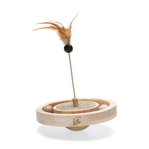 Designed by Lotte Winni - Kattenspeeltje - Bruin