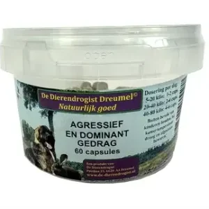 Dierendrogist Agressief / Dominant Capsules 60 St
