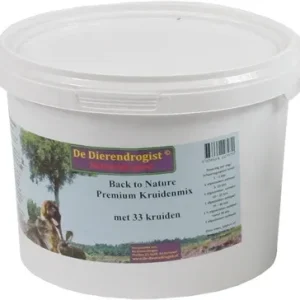 Dierendrogist Back to Nature Premium Kruidenmix met 33 Kruiden - 900 gr