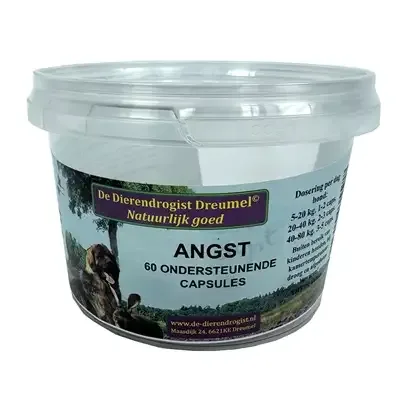 Dierendrogist Bij Angst Capsules 60 St