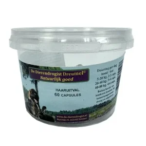Dierendrogist bij Haaruitval Capsules - 20 kilo